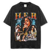 H.E.R  Vintage Wash Tee