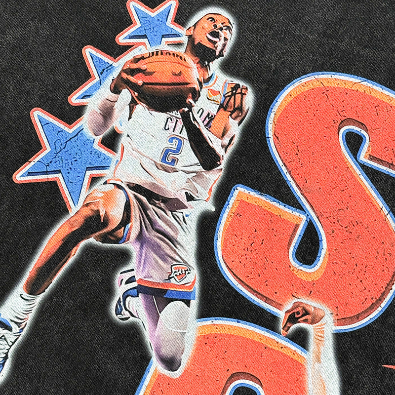 Shai Gilgeous Alexander SGA Vintage Wash Hoodie