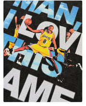 Kobe Bryant I love This Game Vintage Wash Hoodie